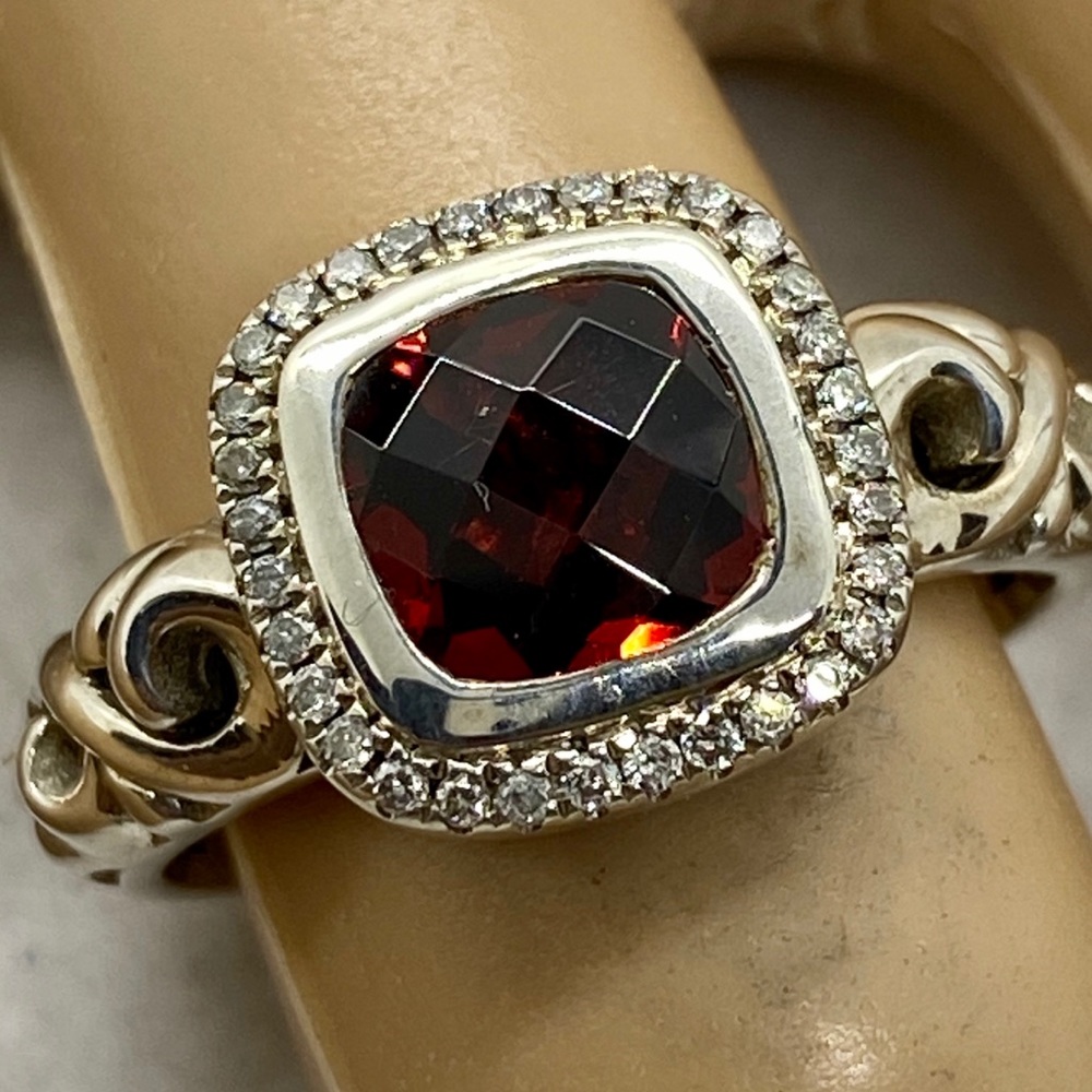 Charles Krypell Cocktail Ring 6.5 - Picture 8 of 12
